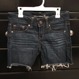American eagle jean shorts